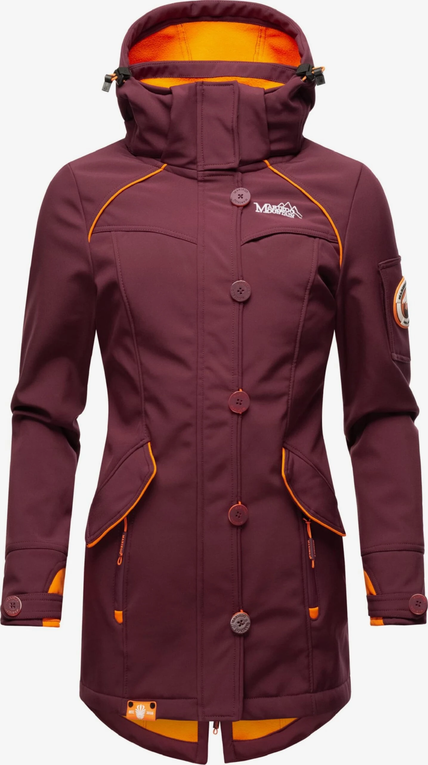 Marikoo Vestes Dextérieur Veste Fonctionnelle Soulinaa Femme Bordeaux 3 Marikoo Vestes Dextérieur Veste Fonctionnelle Soulinaa Femme Bordeaux