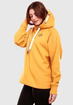 Marikoo Sweats à Capuche Sweat-shirt Airii Femme Jaune -Marikoo Boutique 74754ada62536cba8cfdb2ef7edc3345