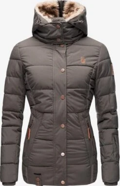 Marikoo Vestes Matelassées Veste D’hiver Nekoo Femme Taupe 10 Marikoo Vestes Matelassées Veste D’hiver Nekoo Femme Taupe -Marikoo Boutique 74984f35fcc0f260411f23c8d2b0412c