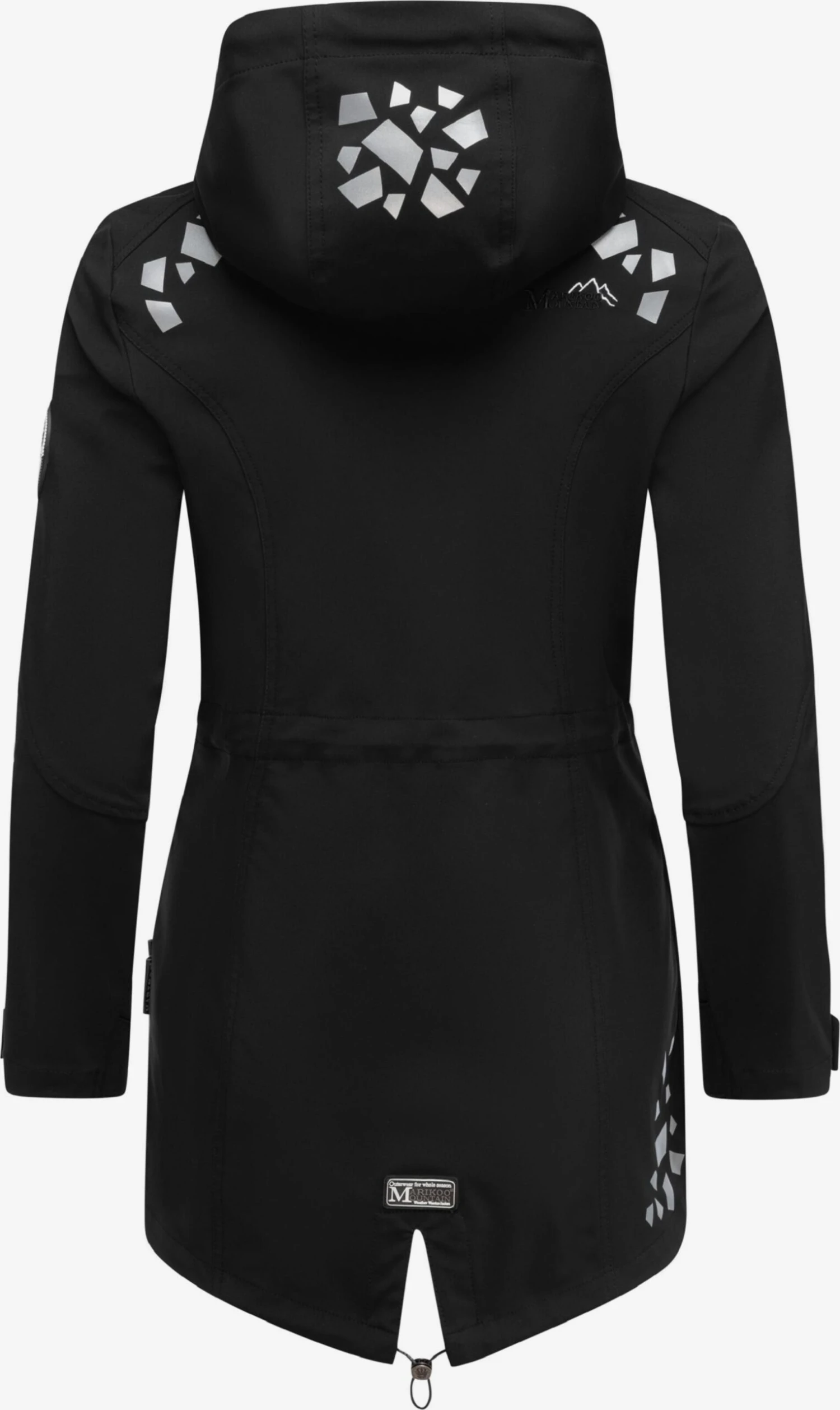 Marikoo Vestes Dextérieur Veste Fonctionnelle Ulissaa Femme Noir 6 Marikoo Vestes Dextérieur Veste Fonctionnelle Ulissaa Femme Noir – Image 4