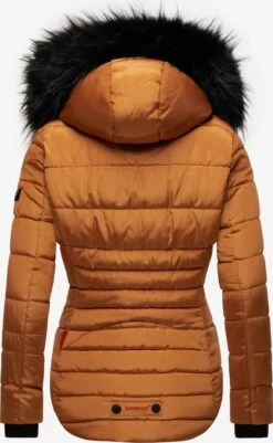 Marikoo Vestes Dhiver Veste D’hiver Lotusblüte Femme Cognac -Marikoo Boutique 77cec11a51b13225857b9c0c19f04e6b