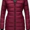 Marikoo Manteaux Courts Manteau D’hiver Abendsternchen Femme Rouge Rubis -Marikoo Boutique 77d6de643e8c091a9f1ac9ffa15e7977