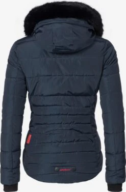 Marikoo Vestes Dhiver Veste D’hiver Lotusblüte Femme Bleu Foncé -Marikoo Boutique 781bd3974910bb6b50699f1056564331
