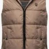 Marikoo Vestes Sans Manches Gilet Zarinaa Femme Marron 1 Marikoo Vestes Sans Manches Gilet Zarinaa Femme Marron -Marikoo Boutique 79816e68bdf3a49489eb3863132dcbf6