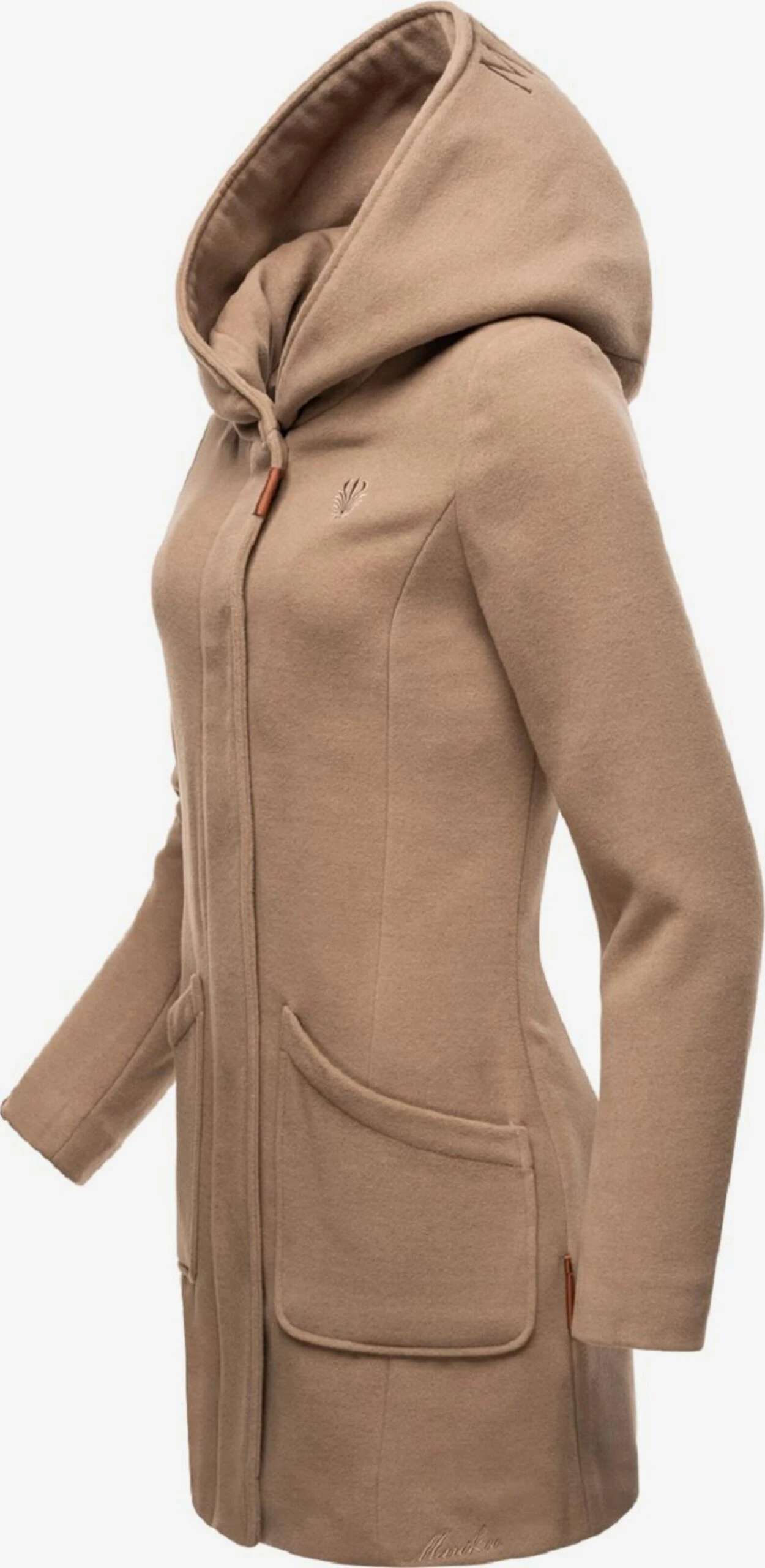 Marikoo Manteaux Dhiver Manteau D’hiver Maikoo Femme Greige 4 Marikoo Manteaux Dhiver Manteau D’hiver Maikoo Femme Greige – Image 2