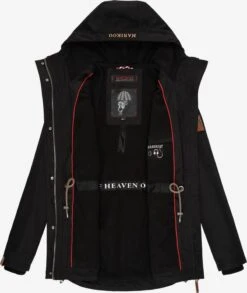 Marikoo Vestes De Mi-saison Veste Mi-saison Babetaa Femme Noir -Marikoo Boutique 7b297eecede0f02f767139beb5bebc83