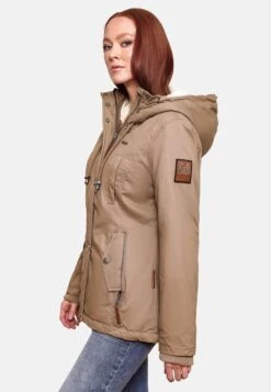 Marikoo Vestes Dhiver Veste D’hiver Bikoo Femme Noisette -Marikoo Boutique 7b2caec5abacd1cceb99991f227d6921