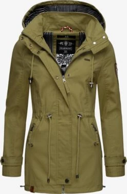 Marikoo Parkas Parka Mi-saison Nyokoo Femme Olive