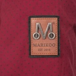 Marikoo Parkas Parka Mi-saison Nyokoo Femme Rouge Sang -Marikoo Boutique 825facb7d02eeeaf5ba657cb1fc239b1