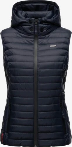 Marikoo Vestes Sans Manches Gilet Hasenpfote Femme Bleu Nuit 10 Marikoo Vestes Sans Manches Gilet Hasenpfote Femme Bleu Nuit -Marikoo Boutique 826acc62cb442fcbb737fd6dbc8ee701