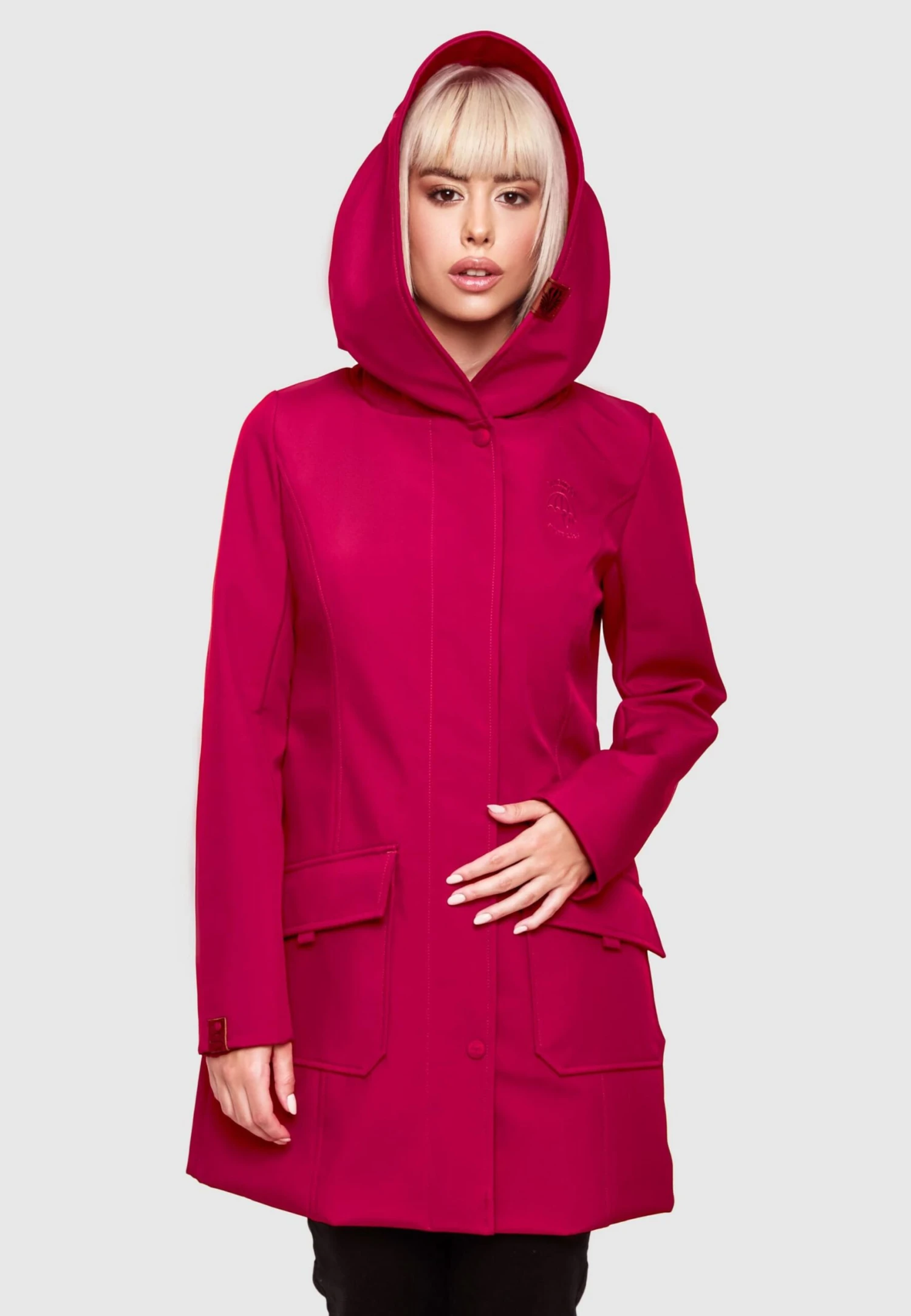 Marikoo Manteaux De Pluie Manteau Fonctionnel Mayleen Femme Magenta 6 Marikoo Manteaux De Pluie Manteau Fonctionnel Mayleen Femme Magenta – Image 4