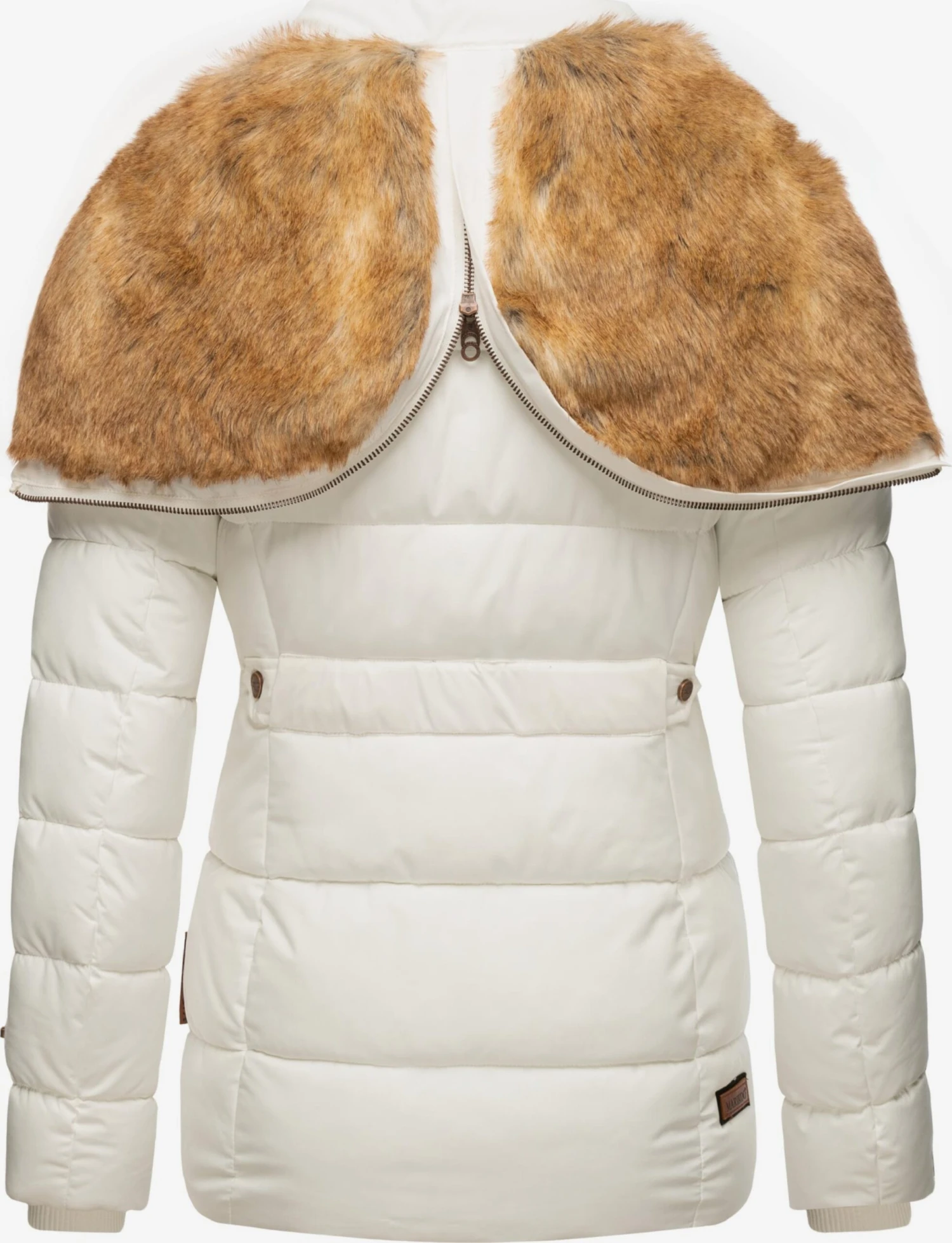 Marikoo Vestes Dhiver Veste D’hiver Nekoo Femme Blanc 7 Marikoo Vestes Dhiver Veste D’hiver Nekoo Femme Blanc – Image 5