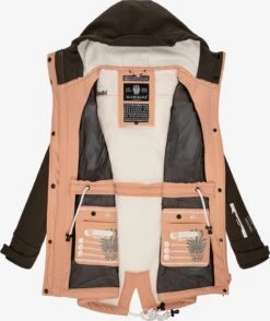 Marikoo Manteaux De Pluie Manteau Fonctionnel Zimtzicke Femme Rose / Noir 10 Marikoo Manteaux De Pluie Manteau Fonctionnel Zimtzicke Femme Rose / Noir -Marikoo Boutique 85ca483dd70208ca03dc943cc05b75ce