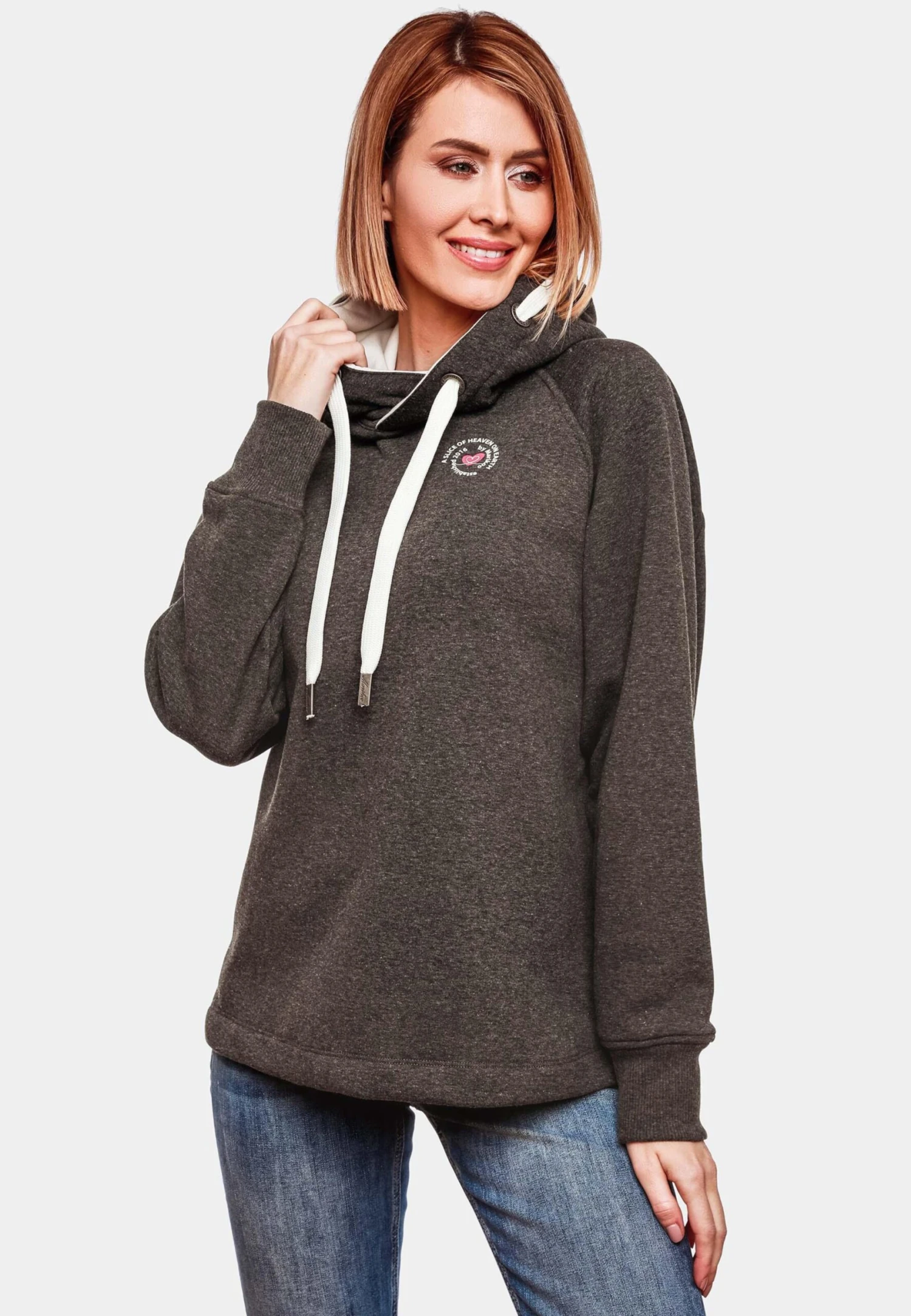 Marikoo Sweats à Capuche Sweat-shirt Airii Femme Gris 6 Marikoo Sweats à Capuche Sweat-shirt Airii Femme Gris – Image 4