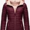 Marikoo Vestes De Mi-saison Veste Mi-saison Asraa Femme Bordeaux 2 Marikoo Vestes De Mi-saison Veste Mi-saison Asraa Femme Bordeaux -Marikoo Boutique 87b1fbabd54fac25e312bfe618c353b0