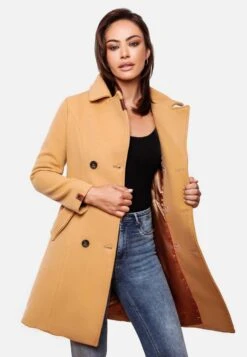 Marikoo Manteaux Dhiver Manteau D’hiver Nanakoo Femme Cognac -Marikoo Boutique 8a771adefc238a71d489175f97a63538