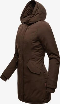 Marikoo Parkas Parka D’hiver Karmaa Femme Marron -Marikoo Boutique 8bd403ae10fcb0f56c7090f5abc06092