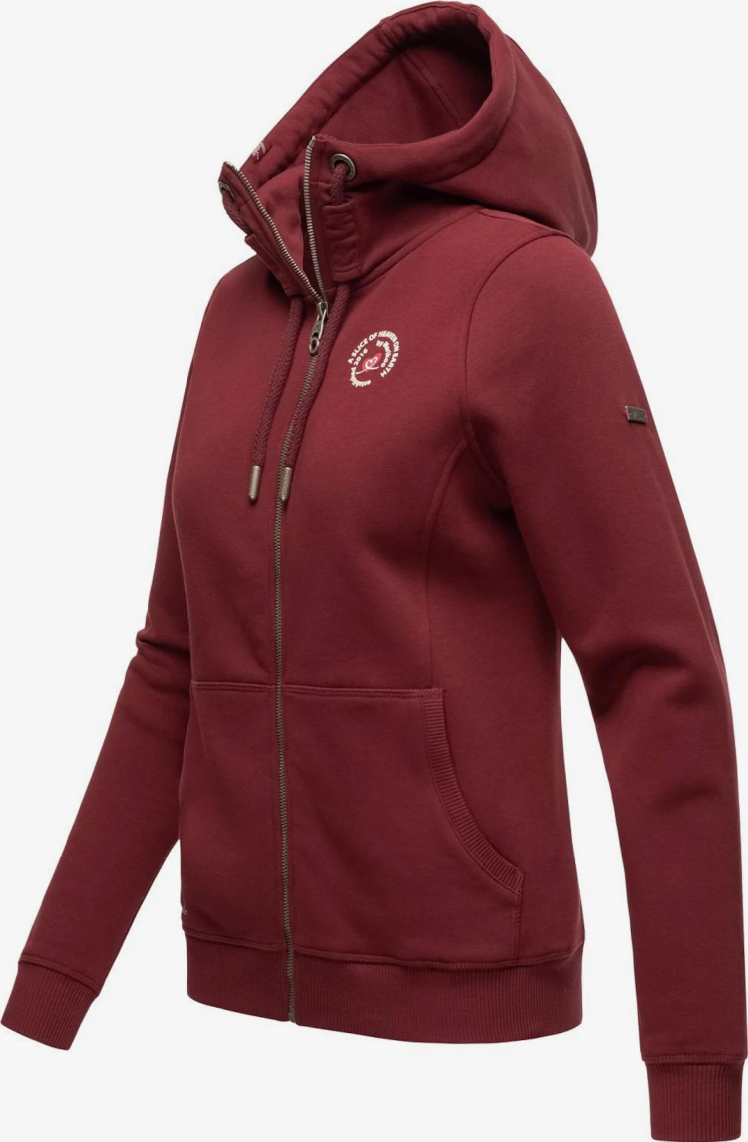 Marikoo Sweats Zippés Veste De Survêtement Setsunaa Femme Bordeaux 5 Marikoo Sweats Zippés Veste De Survêtement Setsunaa Femme Bordeaux – Image 3