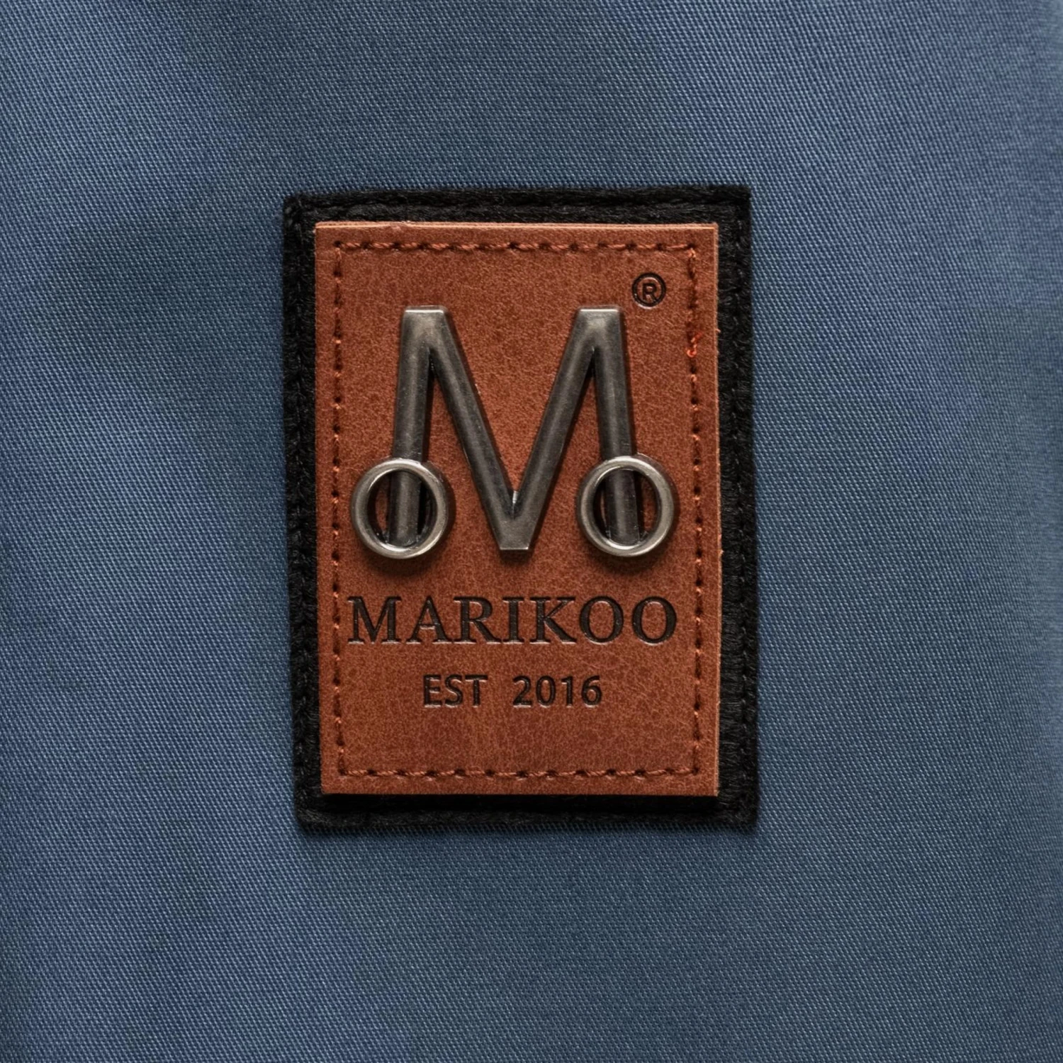 Marikoo Vestes De Mi-saison Veste Mi-saison Babetaa Femme Bleu-gris 8 Marikoo Vestes De Mi-saison Veste Mi-saison Babetaa Femme Bleu-gris – Image 6