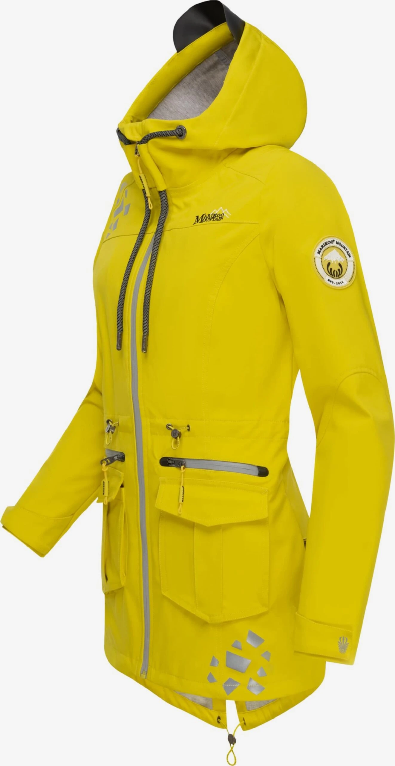 Marikoo Vestes Dextérieur Veste Fonctionnelle Ulissaa Femme Citron 4 Marikoo Vestes Dextérieur Veste Fonctionnelle Ulissaa Femme Citron – Image 2