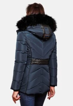 Marikoo Vestes Dhiver Veste D’hiver Vanilla Femme Bleu Cobalt -Marikoo Boutique 8e417c6714478e81164db33a286b3940