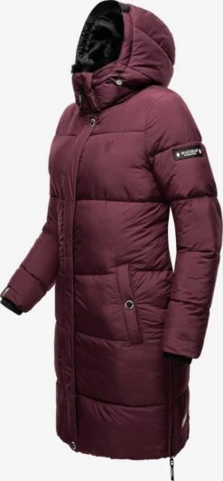 Marikoo Manteaux Dhiver Manteau D’hiver Femme Rouge Cerise 14 Marikoo Manteaux Dhiver Manteau D’hiver Femme Rouge Cerise -Marikoo Boutique 9208ad5a239b55217b3554200943e1f8
