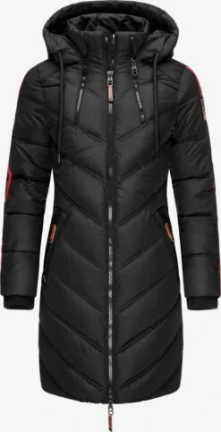 Marikoo Manteaux Dhiver Manteau D’hiver Armasa Femme Noir