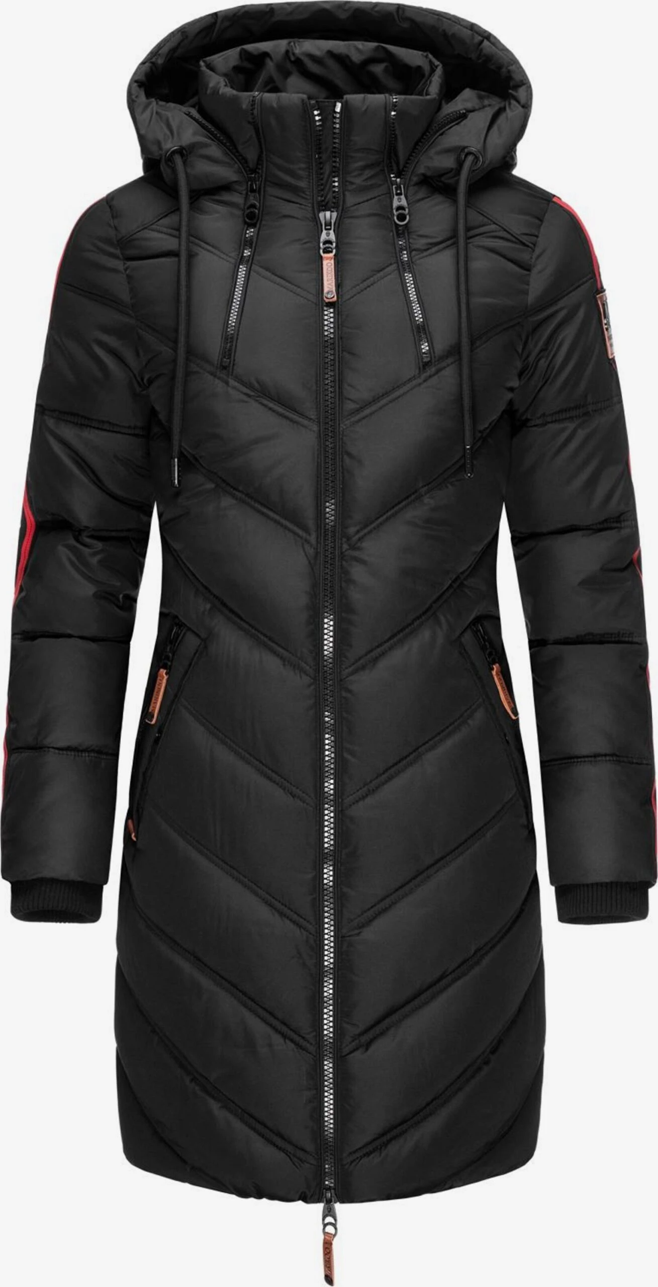 Marikoo Manteaux Dhiver Manteau D’hiver Armasa Femme Noir 3 Marikoo Manteaux Dhiver Manteau D’hiver Armasa Femme Noir
