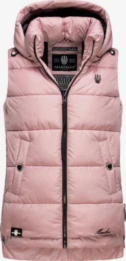 Marikoo Vestes Sans Manches Gilet Zarinaa Femme Rose