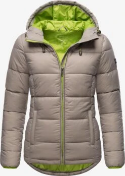 Marikoo Vestes Dhiver Veste D’hiver Leandraa Femme Gris Clair