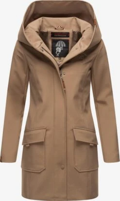 Marikoo Manteaux De Pluie Manteau Fonctionnel Mayleen Femme Noisette
