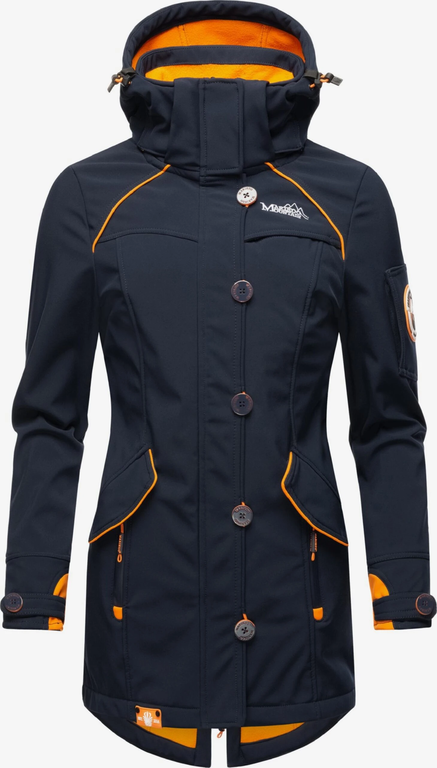 Marikoo Vestes Dextérieur Veste Fonctionnelle Soulinaa Femme Bleu Marine 3 Marikoo Vestes Dextérieur Veste Fonctionnelle Soulinaa Femme Bleu Marine