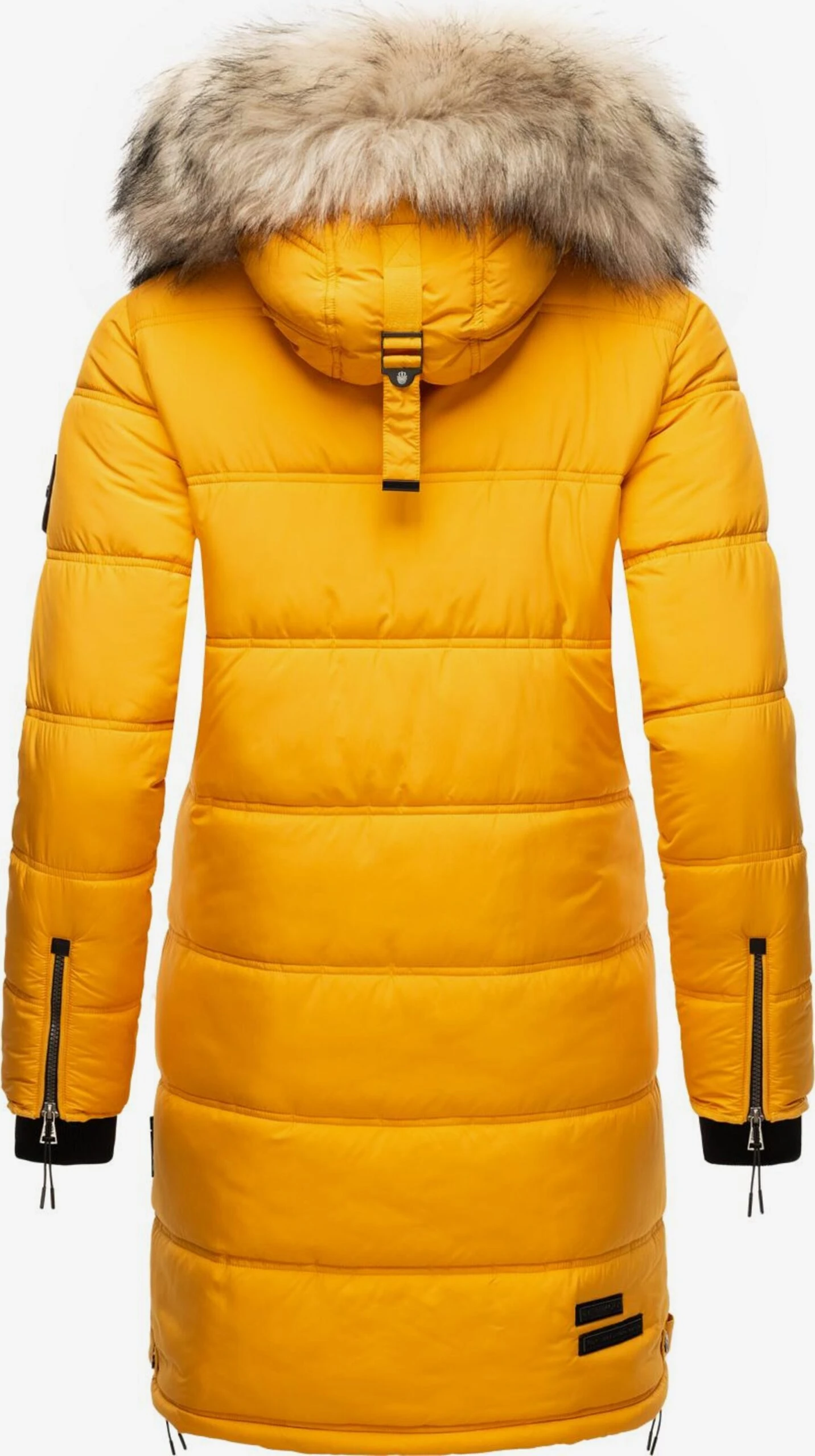 Marikoo Manteaux Dhiver Manteau D’hiver Chaskaa Femme Jaune 5 Marikoo Manteaux Dhiver Manteau D’hiver Chaskaa Femme Jaune – Image 3