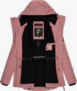 Marikoo Vestes De Mi-saison Veste Mi-saison Babetaa Femme Rose Ancienne -Marikoo Boutique 9824d35470b039f4f29f8dbca50efa95