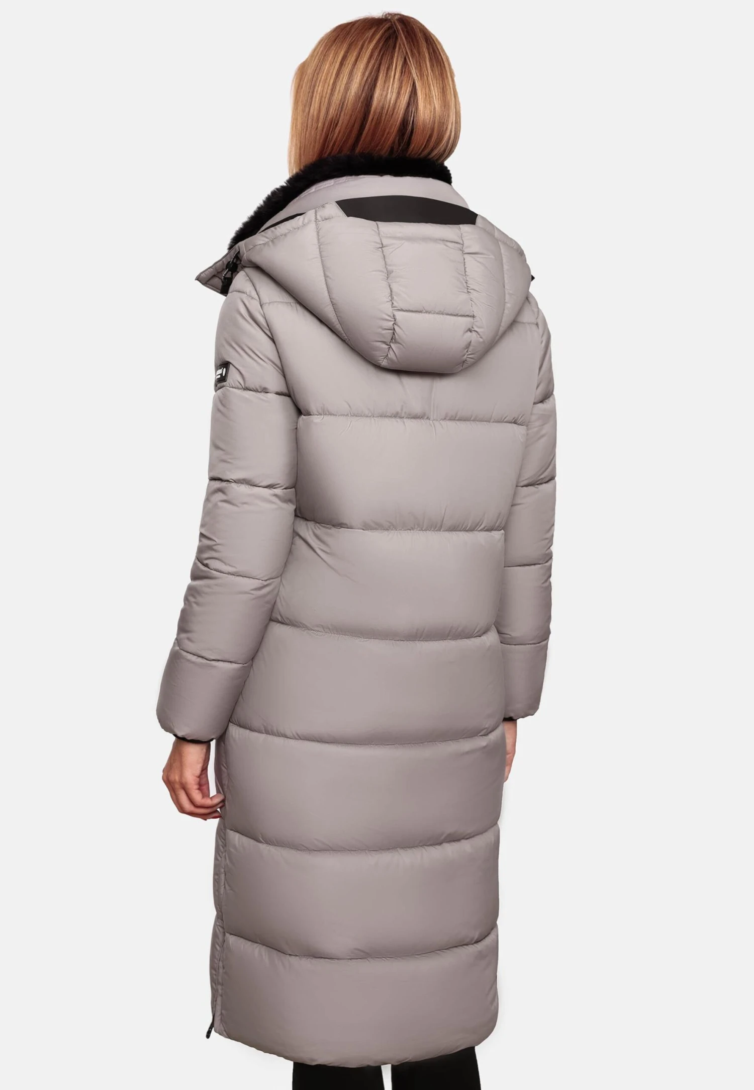 Marikoo Manteaux Dhiver Manteau D’hiver Femme Gris 10 Marikoo Manteaux Dhiver Manteau D’hiver Femme Gris – Image 8