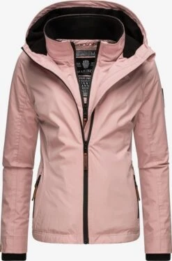 Marikoo Vestes Dextérieur Veste Fonctionnelle Erdbeere Femme Rose