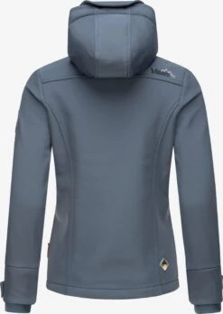 Marikoo Vestes De Mi-saison Veste Mi-saison Kleinezicke Femme Bleu-gris -Marikoo Boutique 98a0766f1dd371bb814415c180a90dbc