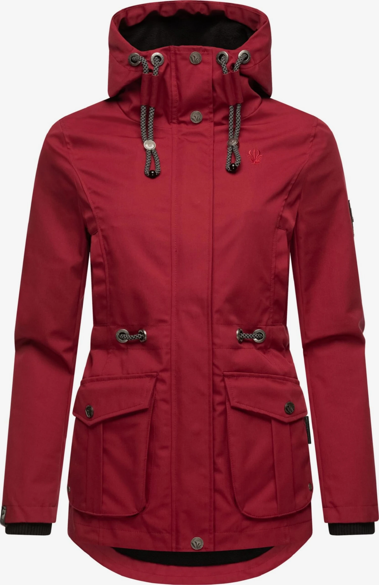 Marikoo Parkas Parka Mi-saison Babetaa Femme Rouge Sang 3 Marikoo Parkas Parka Mi-saison Babetaa Femme Rouge Sang