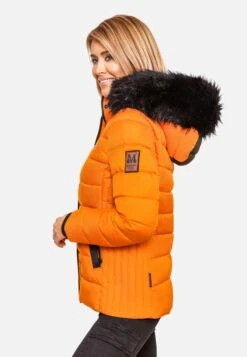 Marikoo Vestes Dhiver Veste D’hiver Unique Femme Orange -Marikoo Boutique 9c6dcaf9ce33f66dd845da2b824d3cf0