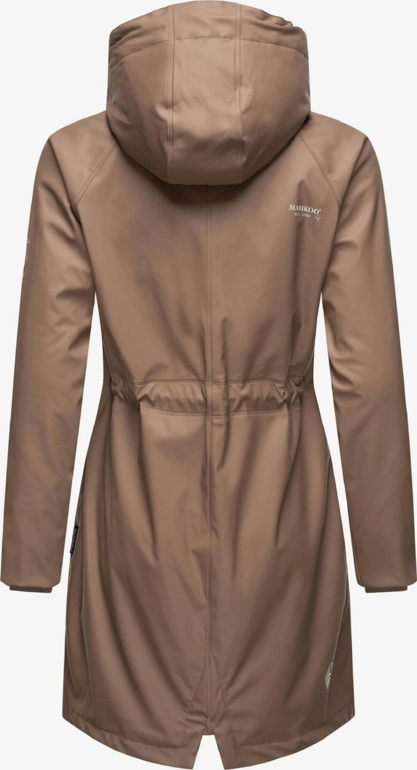 Marikoo Manteaux De Pluie Manteau Fonctionnel Femme Marron 5 Marikoo Manteaux De Pluie Manteau Fonctionnel Femme Marron – Image 3