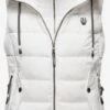 Marikoo Vestes Sans Manches Gilet Taisaa Femme Blanc -Marikoo Boutique 9d9cdcafe2e919c8b3d97034716c7dc4
