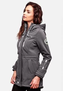 Marikoo Manteaux De Pluie Manteau Fonctionnel Zimtzicke Femme Gris -Marikoo Boutique 9f3687dd300b34fbdc06ef6b28d5863a