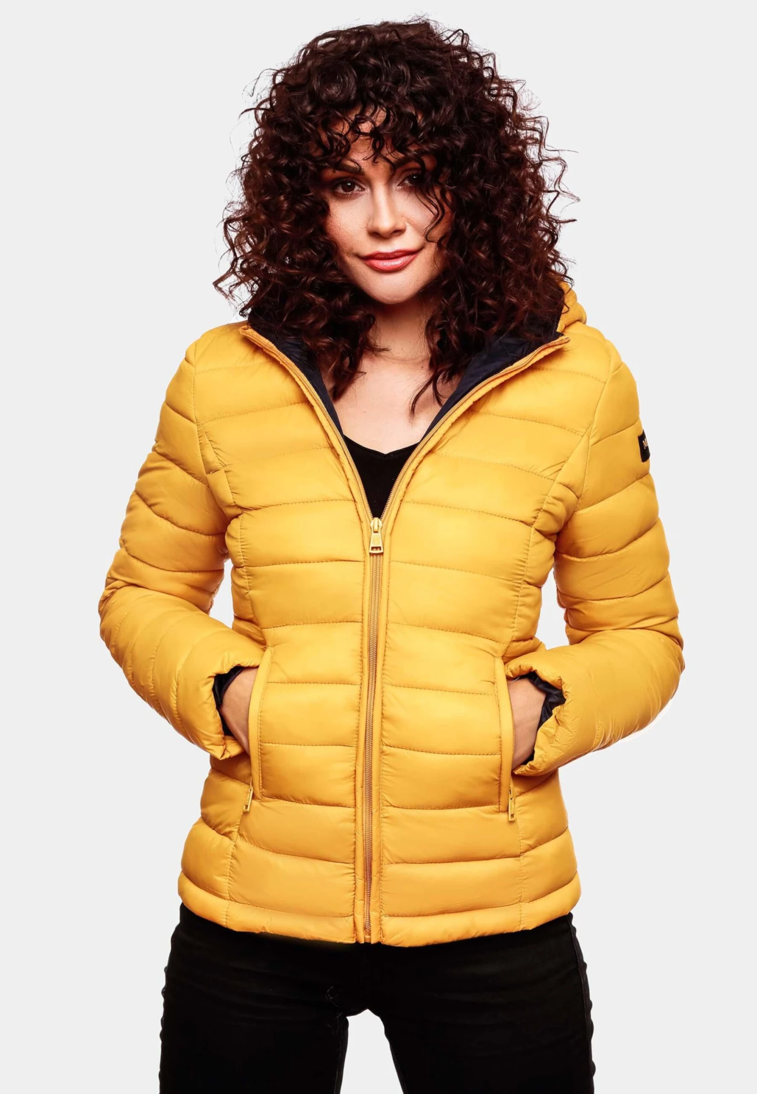 Marikoo Vestes Dextérieur Veste Fonctionnelle Femme Jaune Foncé 6 Marikoo Vestes Dextérieur Veste Fonctionnelle Femme Jaune Foncé – Image 4