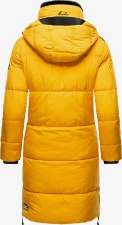 Marikoo Manteaux Dhiver Manteau D’hiver Femme Jaune -Marikoo Boutique a02c5b34e054f4c564ba4a0b5ab0df20
