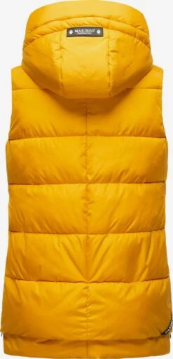Marikoo Vestes Sans Manches Gilet Zarinaa Femme Jaune Dor -Marikoo Boutique a0b1d94379d2945173c737ac060bd450