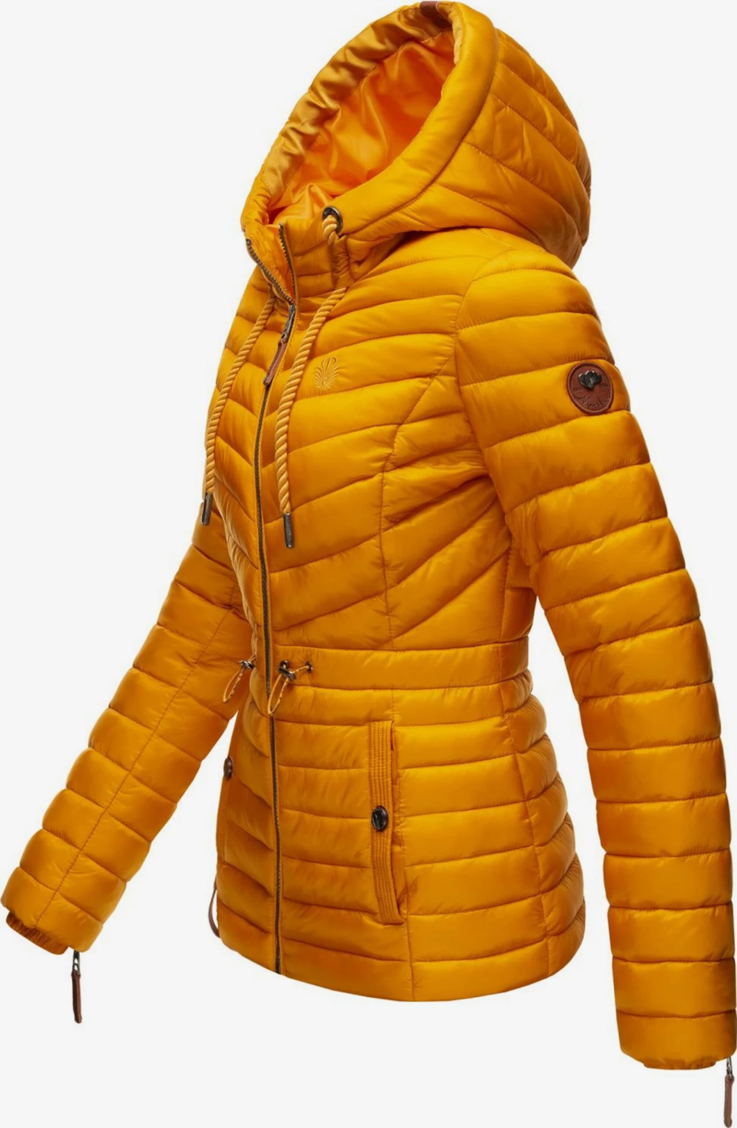 Marikoo Vestes De Mi-saison Veste Mi-saison Aniyaa Femme Jaune Dor 7 Marikoo Vestes De Mi-saison Veste Mi-saison Aniyaa Femme Jaune Dor – Image 5