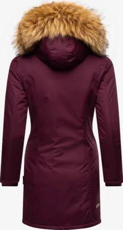 Marikoo Parkas Parka D’hiver Karmaa Femme Bordeaux -Marikoo Boutique a229e0b932fc267a64ed66225bd295a0