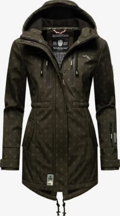 Marikoo Manteaux De Pluie Manteau Fonctionnel Zimtzicke Femme Vert Foncé