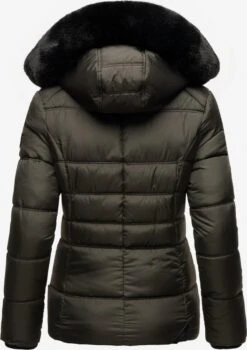 Marikoo Vestes Dhiver Veste D’hiver Loveleen Femme Anthracite -Marikoo Boutique a4987662a827eff551e50e86f21e4d68