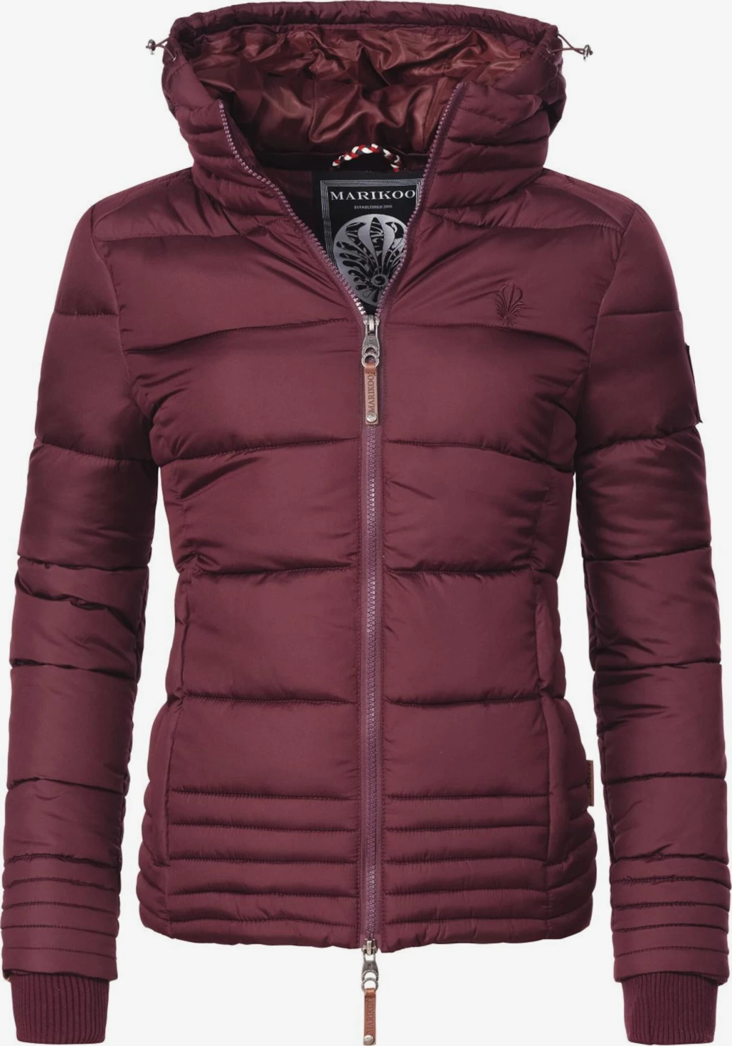 Marikoo Vestes Dhiver Veste D’hiver Sole Femme Bordeaux 3 Marikoo Vestes Dhiver Veste D’hiver Sole Femme Bordeaux